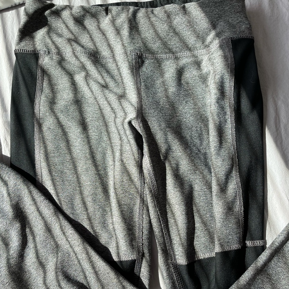 Grey/Black Leggings
